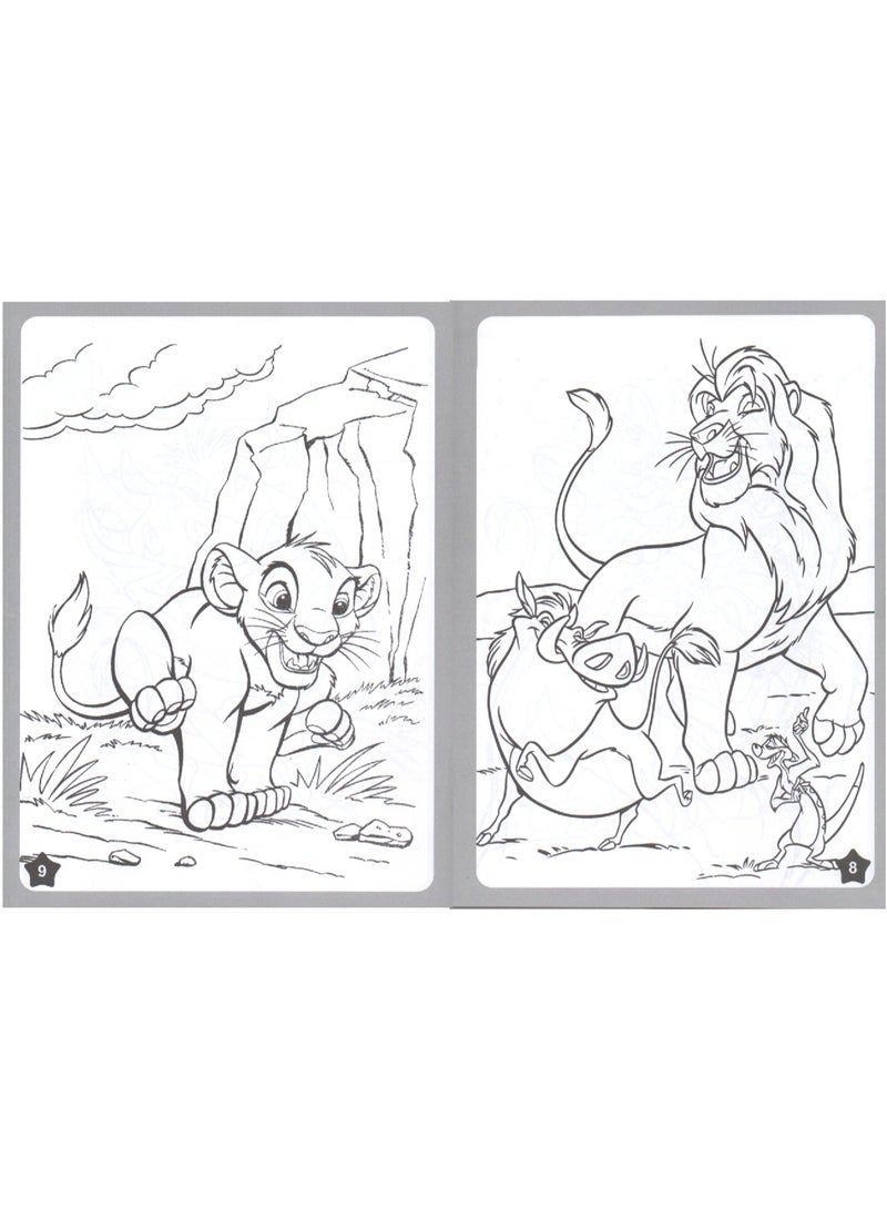 Disney World Coloring Book Set Of Three Children's Coloring Books - Image 3